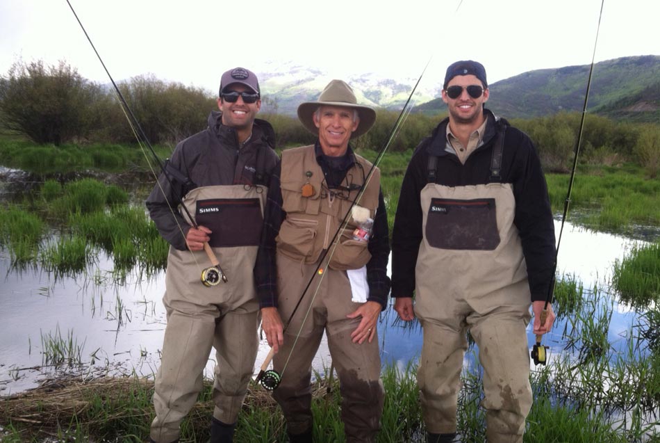 Dr. Bainer and Family Fishing